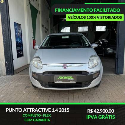 FIAT PUNTO 1.4 ATTRACTIVE 8V FLEX 4P MANUAL